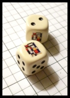 Dice : Dice - My Designs - Art Piet Mondrian Pair - Aug 2012